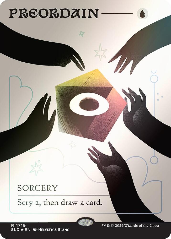 Preordain (1719) (Rainbow Foil) [Secret Lair Drop Series] 1719