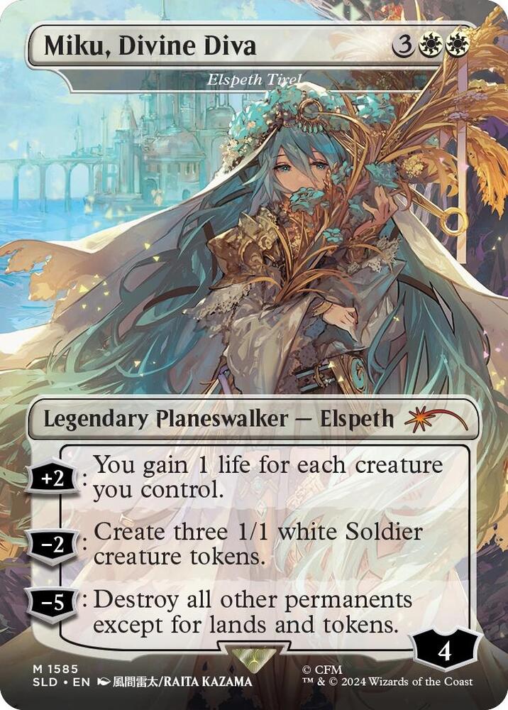 Miku, Divine Diva - Elspeth Tirel [Secret Lair Drop Series] 1585