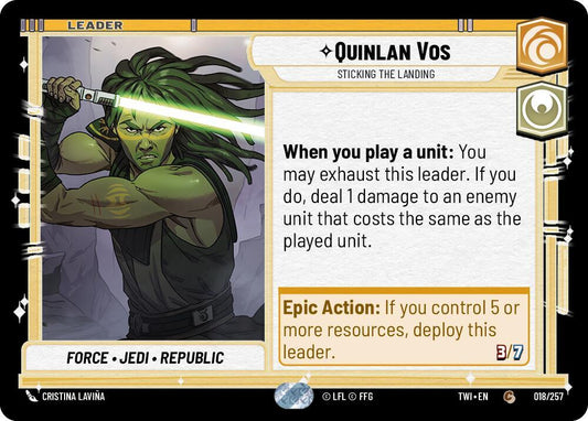Quinlan Vos - Sticking the Landing [Twilight of the Republic] 018/257