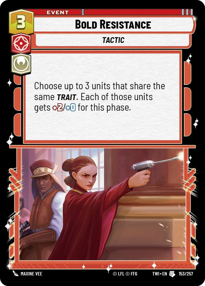 Bold Resistance [Twilight of the Republic] 153/257