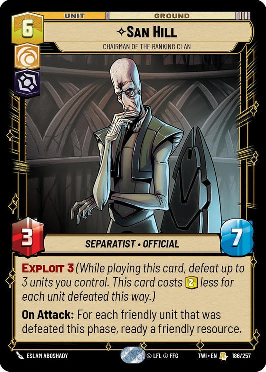 San Hill - Chairman of the Banking Clan [Twilight of the Republic] 186/257