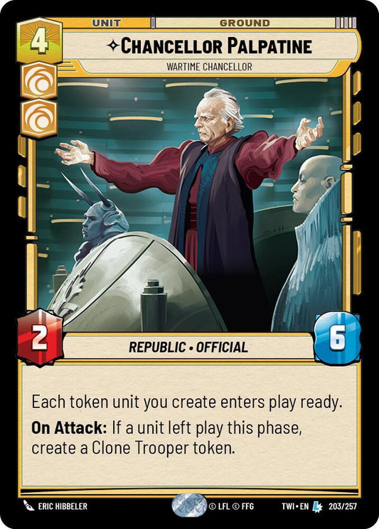 Chancellor Palpatine - Wartime Chancellor [Twilight of the Republic] 203/257