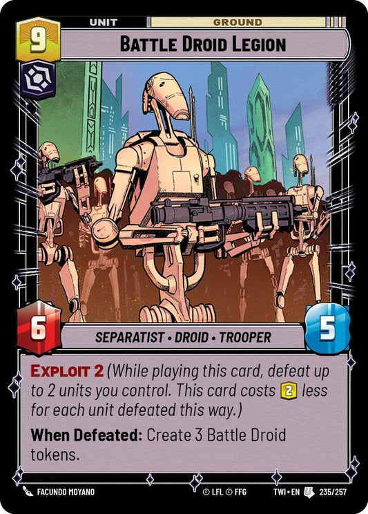 Battle Droid Legion [Twilight of the Republic] 235/257