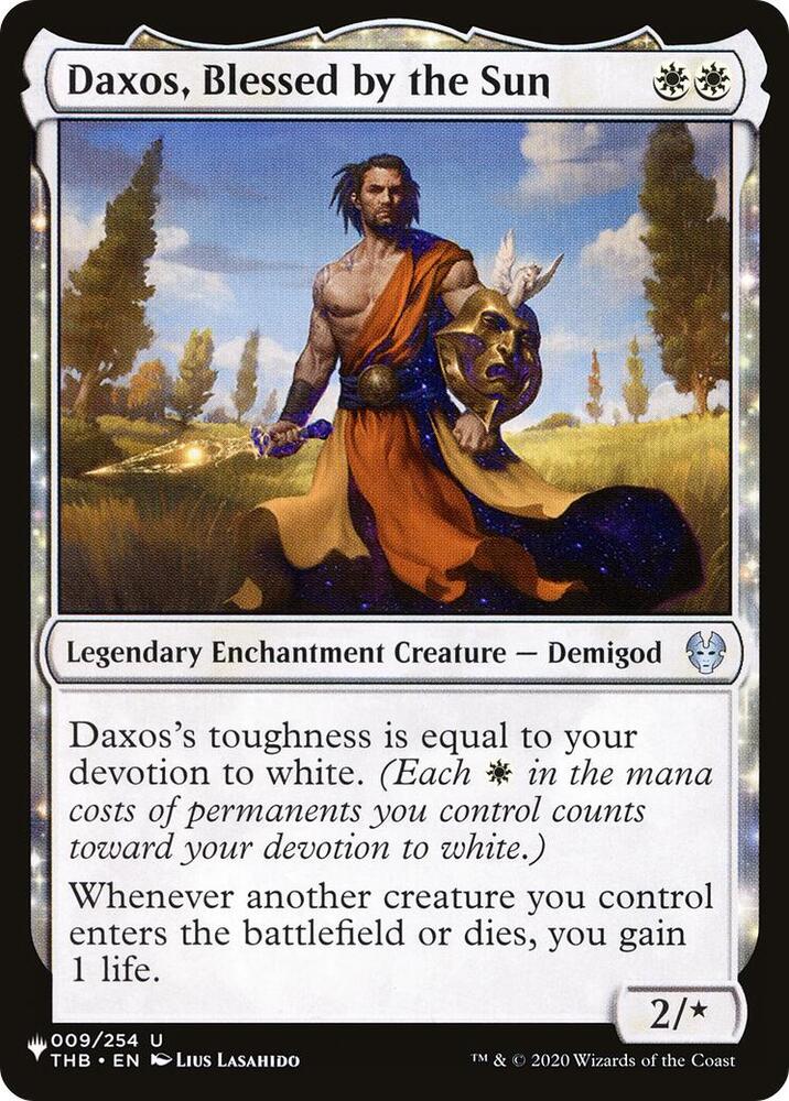 Daxos, Blessed by the Sun [The List Reprints] 009/254