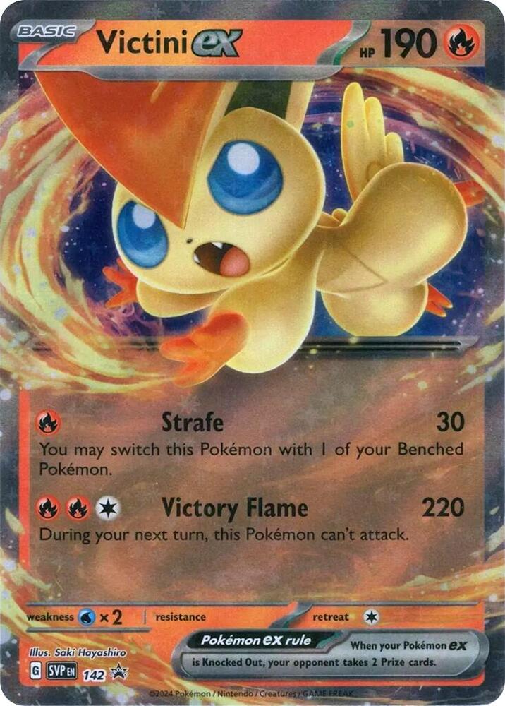 Victini ex - 142 [SV: Scarlet & Violet Promo Cards] 142