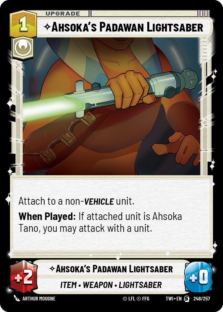 Ahsoka's Padawan Lightsaber [Twilight of the Republic] 248/257