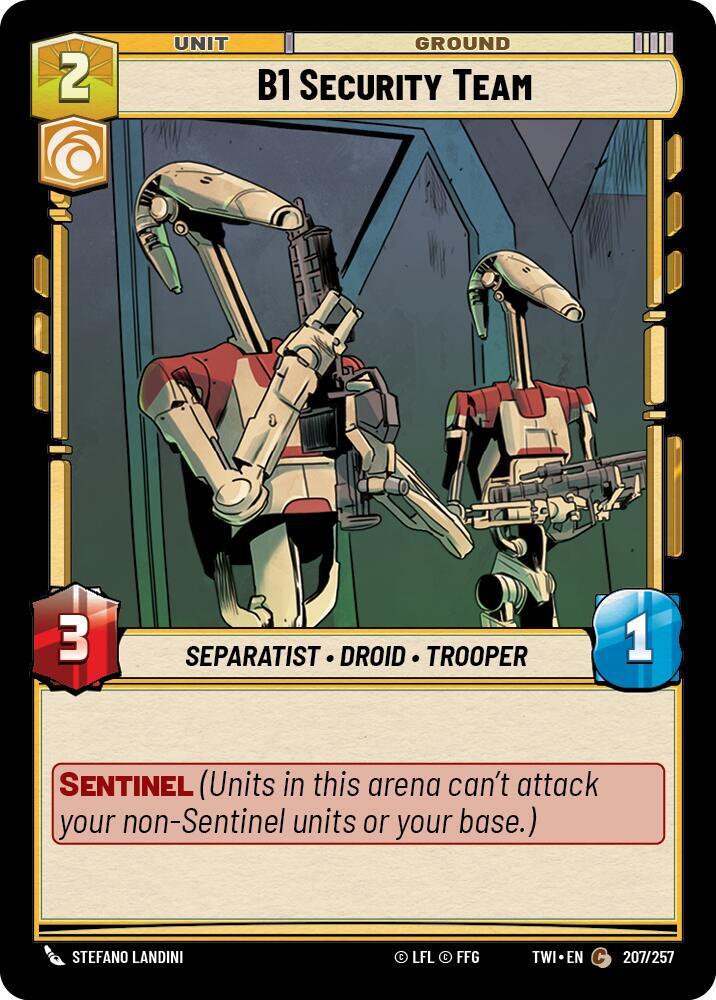 B1 Security Team [Twilight of the Republic] 207/257