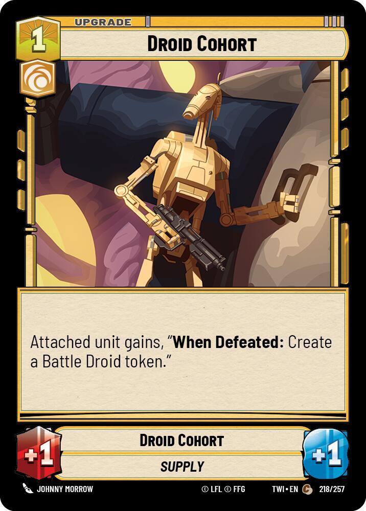 Droid Cohort [Twilight of the Republic] 218/257