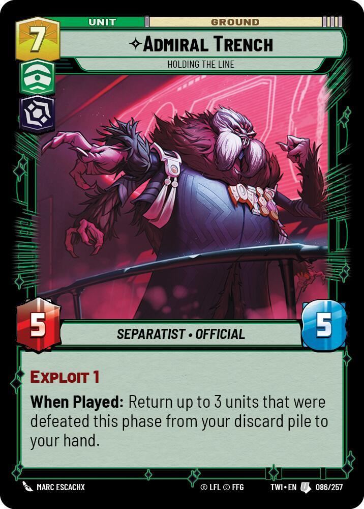 Admiral Trench - Holding the Line [Twilight of the Republic] 086/257