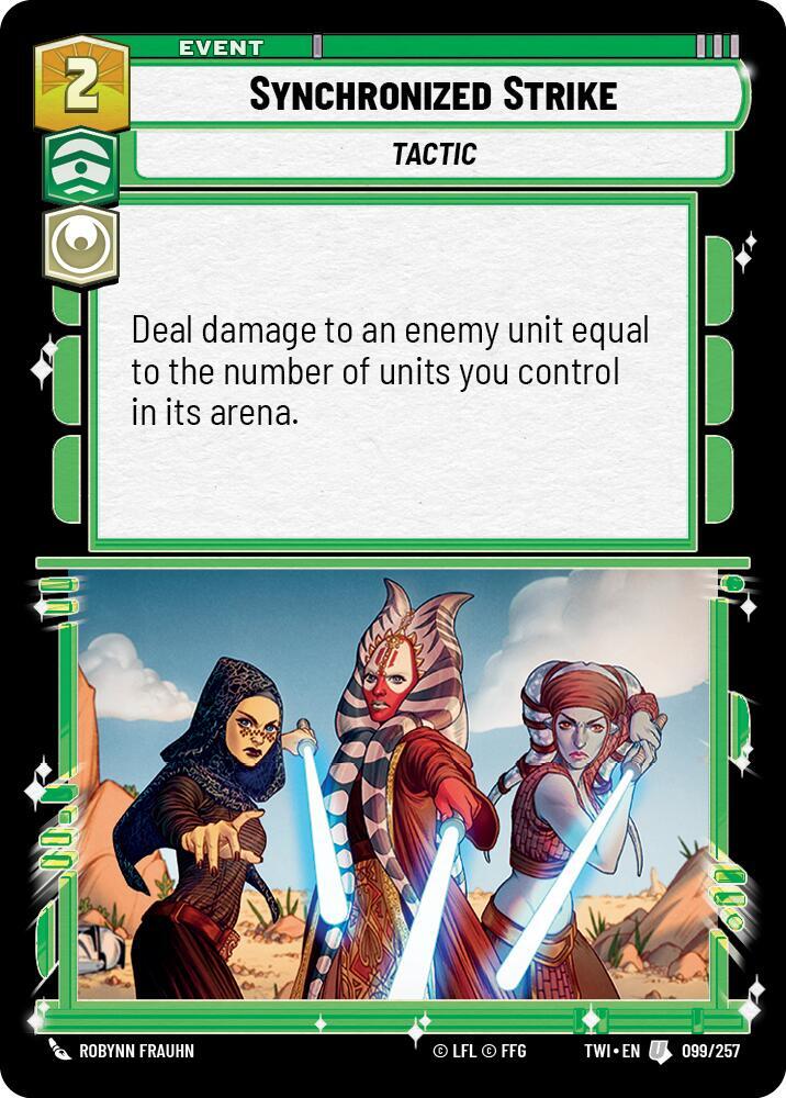 Synchronized Strike [Twilight of the Republic] 099/257