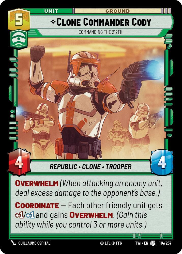 Clone Commander Cody - Commanding the 212th [Twilight of the Republic] 114/257