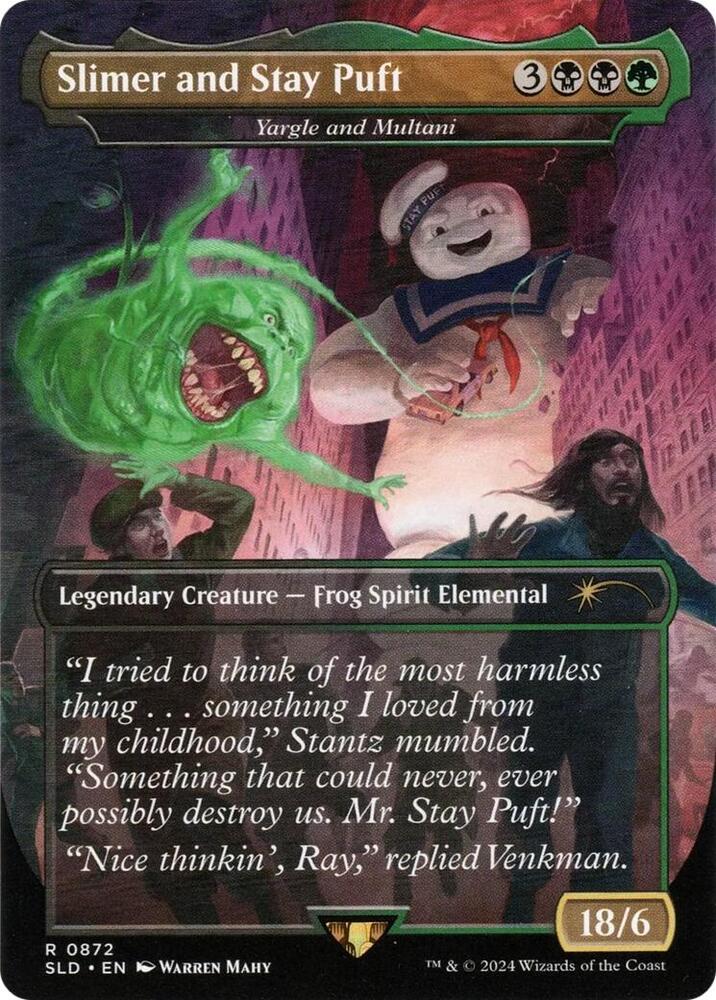 Slimer and Stay Puft - Yargle and Multani [Secret Lair Drop Series] 872