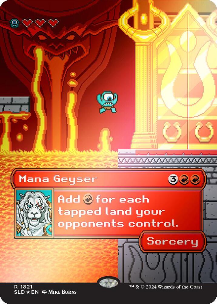 Mana Geyser (Rainbow Foil) [Secret Lair Drop Series] 1821