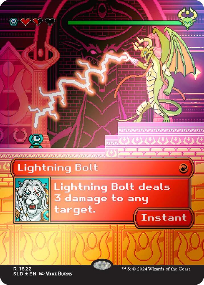 Lightning Bolt (1822) (Rainbow Foil) [Secret Lair Drop Series] 1822