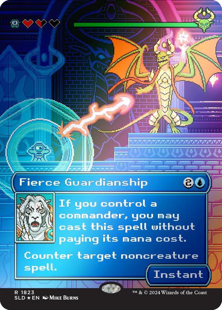 Fierce Guardianship (Rainbow Foil) [Secret Lair Drop Series] 1823
