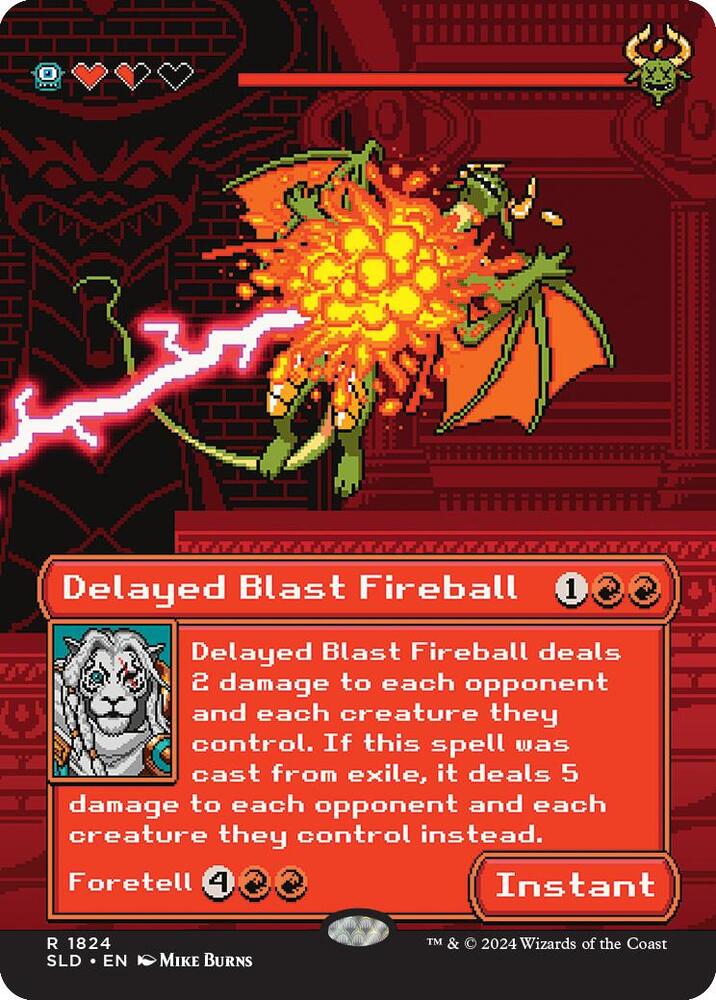 Delayed Blast Fireball [Secret Lair Drop Series] 1824