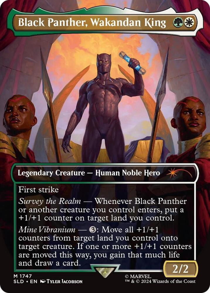 Black Panther, Wakandan King [Secret Lair Drop Series] 1747