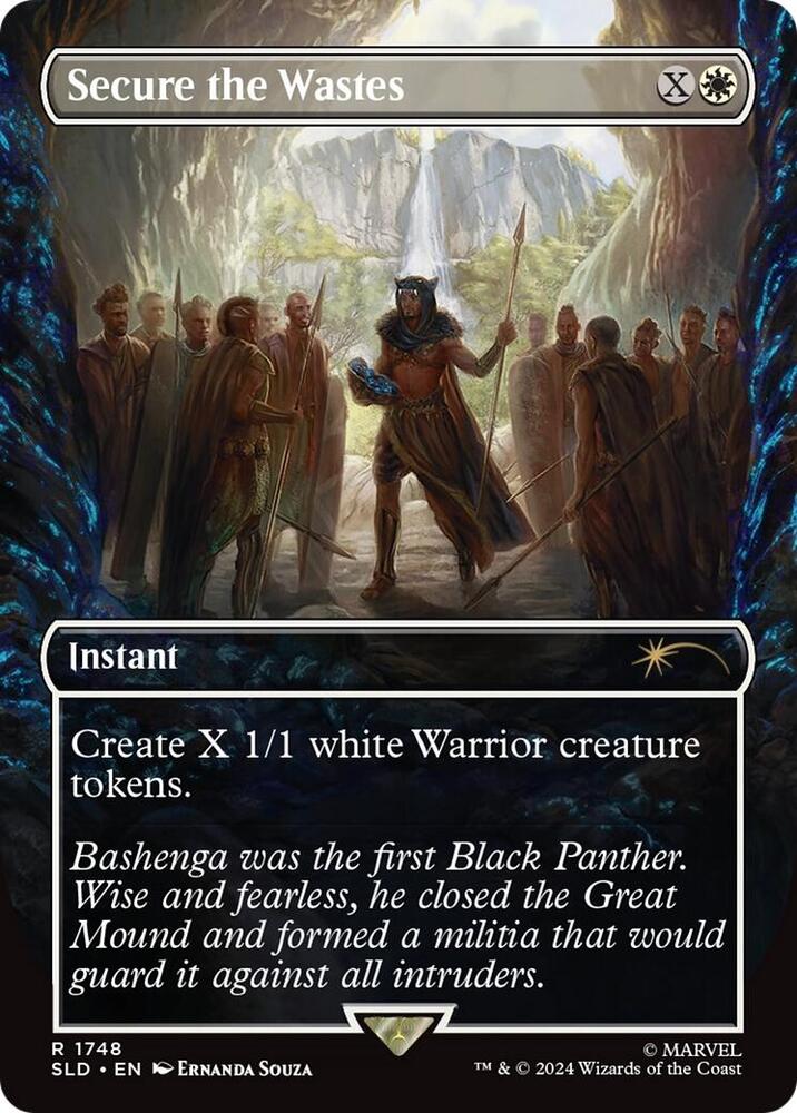Secure the Wastes (Rainbow Foil) [Secret Lair Drop Series] 1748