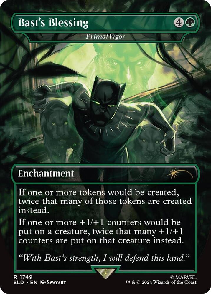 Bast's Blessing - Primal Vigor [Secret Lair Drop Series] 1749