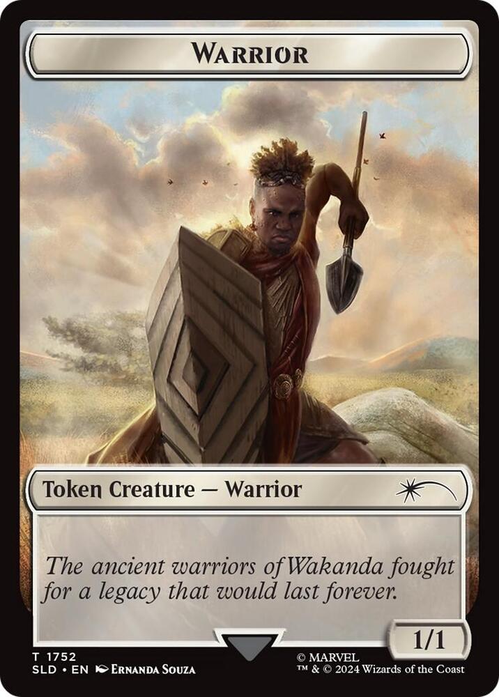 Warrior Token [Secret Lair Drop Series] 1752
