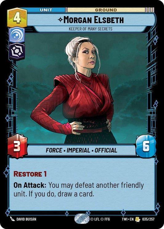 Morgan Elsbeth - Keeper of Many Secrets [Twilight of the Republic] 035/257