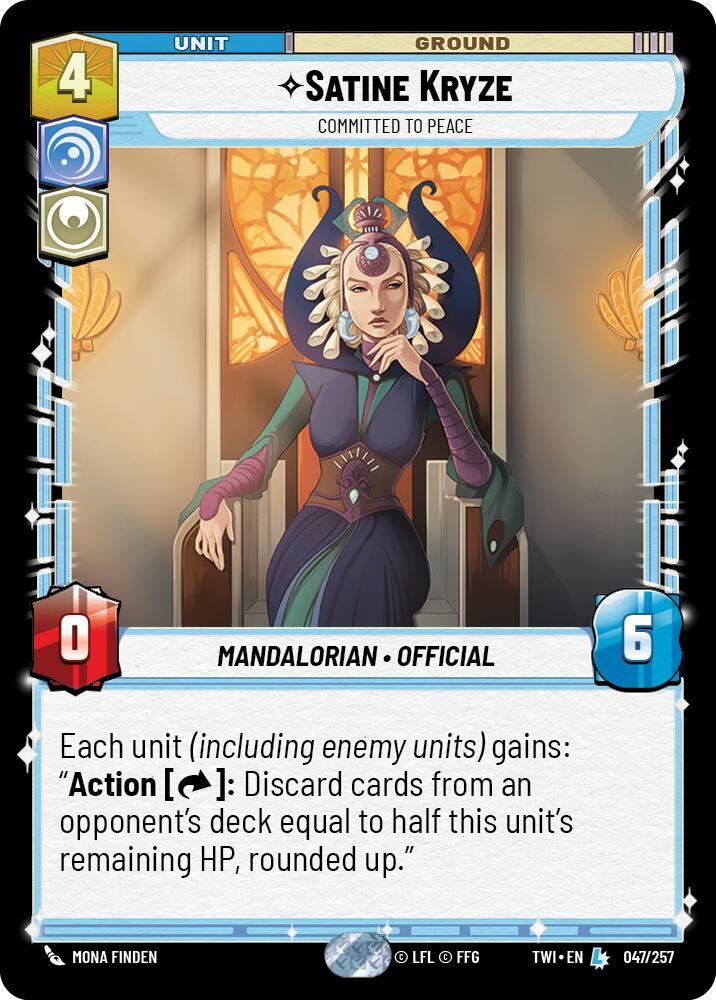 Satine Kryze - Committed to Peace [Twilight of the Republic] 047/257