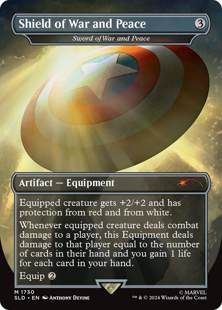 Shield of War and Peace - Sword of War and Peace [Secret Lair Drop Series] 1730