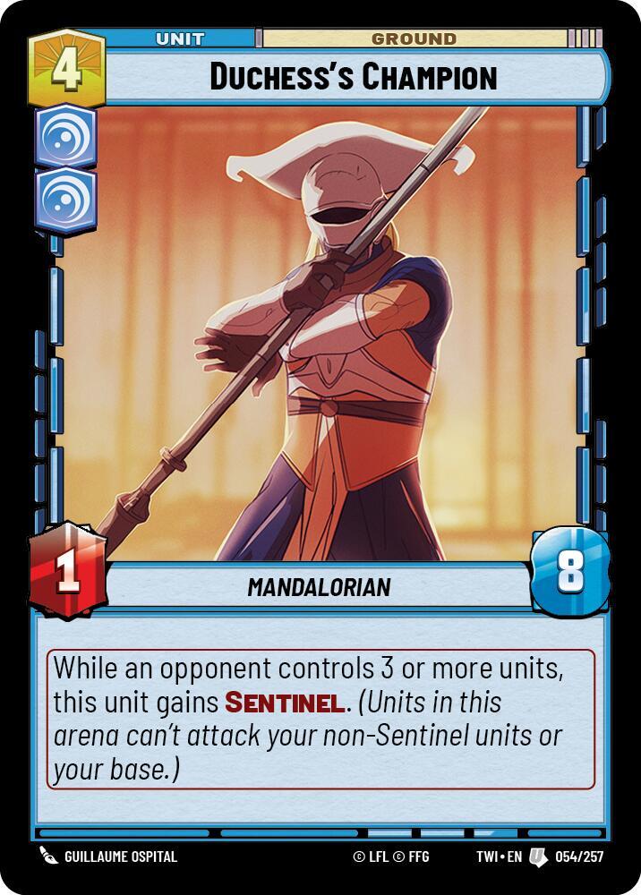 Duchess's Champion [Twilight of the Republic] 054/257