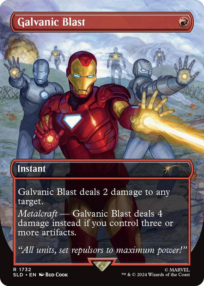 Galvanic Blast (Rainbow Foil) [Secret Lair Drop Series] 1732