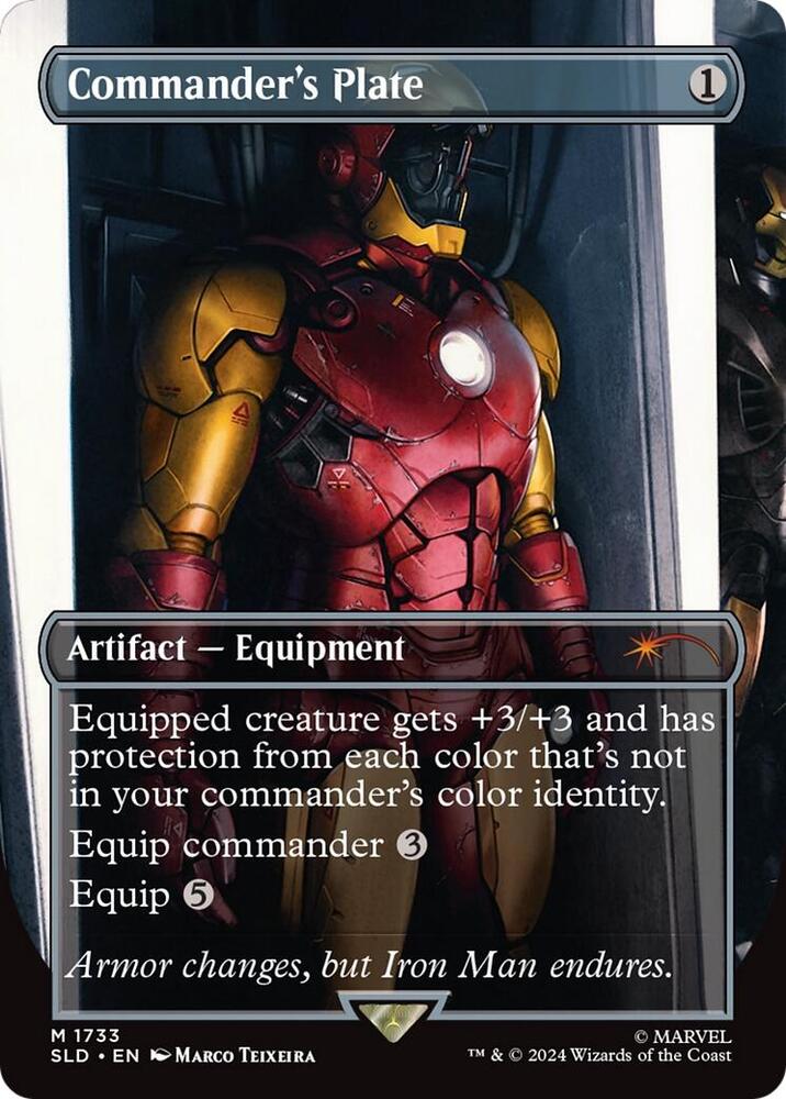 Commander's Plate (1733) [Secret Lair Drop Series] 1733