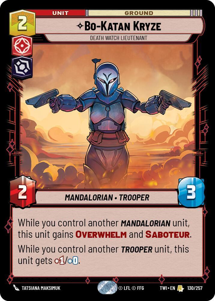 Bo-Katan Kryze - Death Watch Lieutenant [Twilight of the Republic] 130/257
