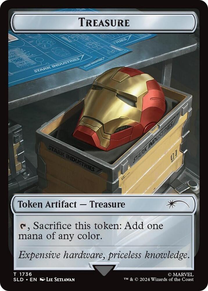 Treasure Token (1736) [Secret Lair Drop Series] 1736