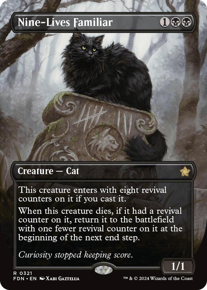 Nine-Lives Familiar (Borderless) [Foundations] 321