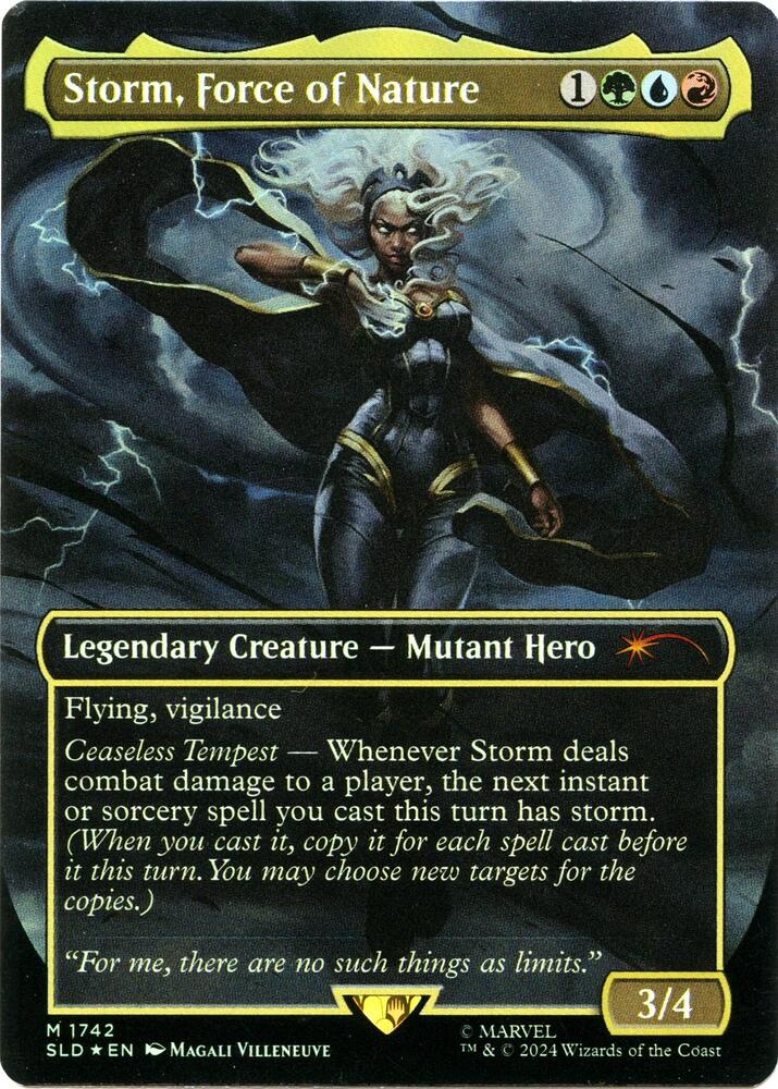 Storm, Force of Nature (Rainbow Foil) [Secret Lair Drop Series] 1742