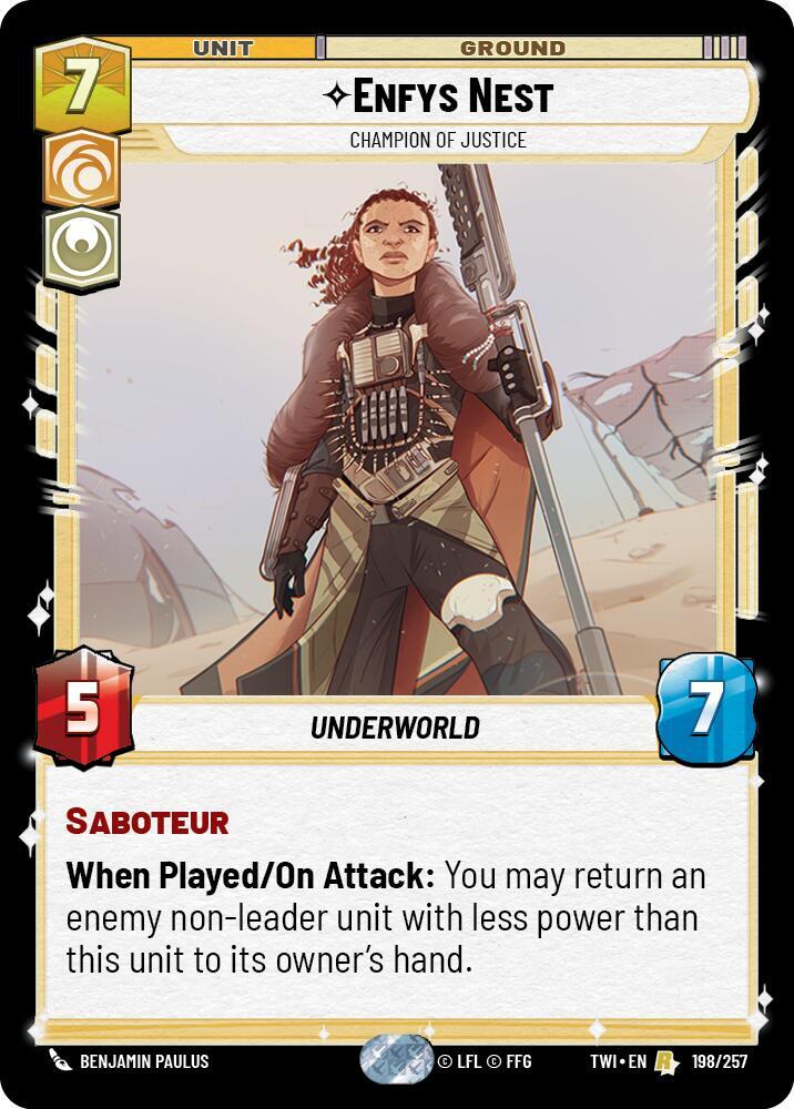 Enfys Nest - Champion of Justice [Twilight of the Republic] 198/257