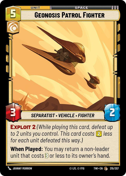 Geonosis Patrol Fighter [Twilight of the Republic] 215/257
