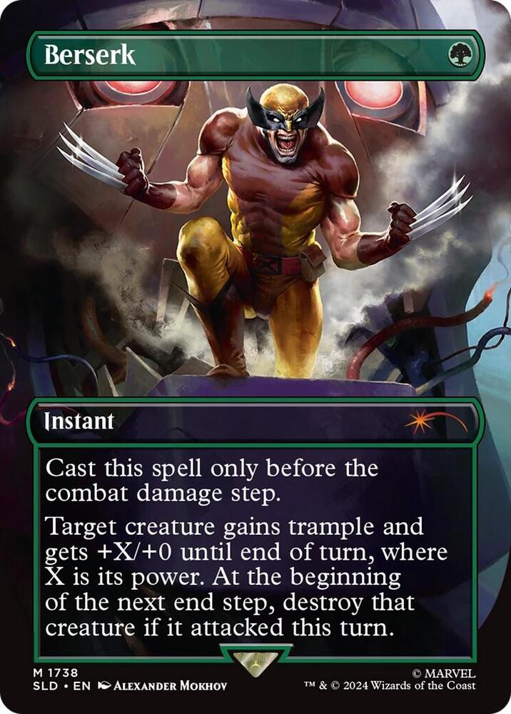 Berserk (1738) (Rainbow Foil) [Secret Lair Drop Series] 1738