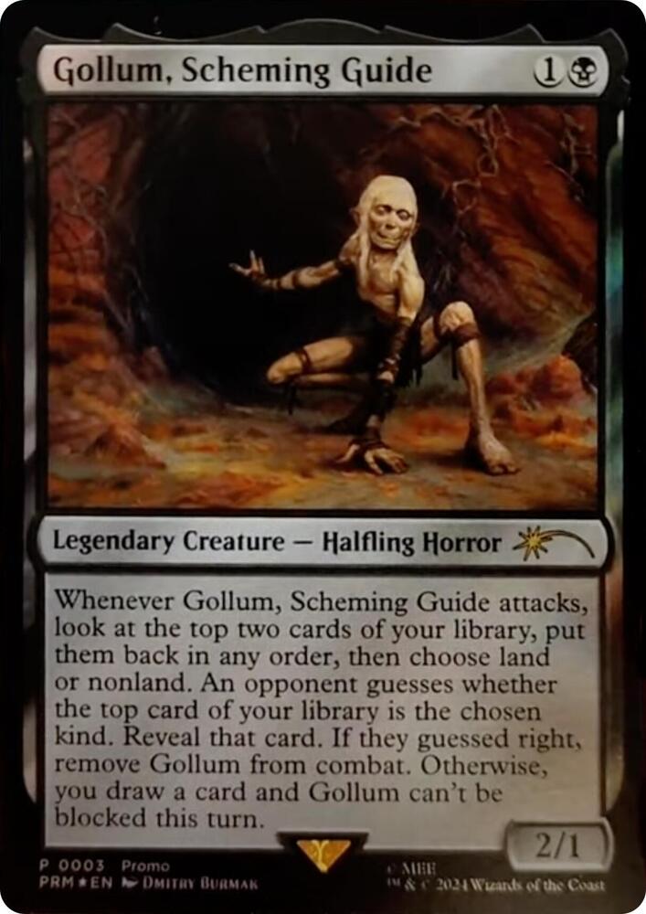 Gollum, Scheming Guide [Unique and Miscellaneous Promos] 3