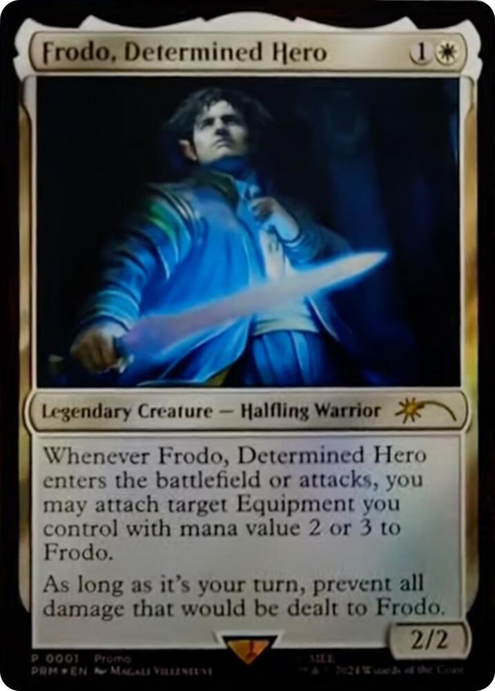 Frodo, Determined Hero [Unique and Miscellaneous Promos] 1