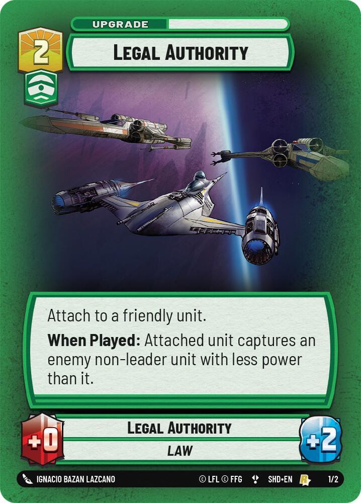 Legal Authority [Organized Play Promos] 1/2