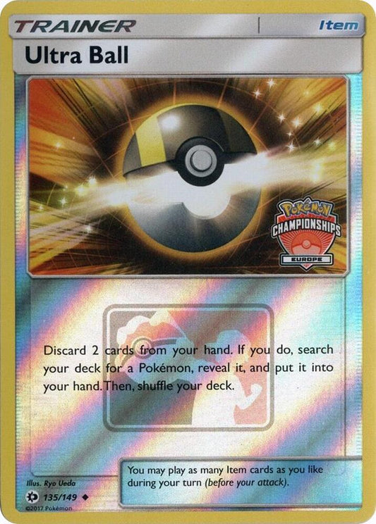 Ultra Ball - 135/149 (Europe Championships) [League & Championship Cards] 135/149