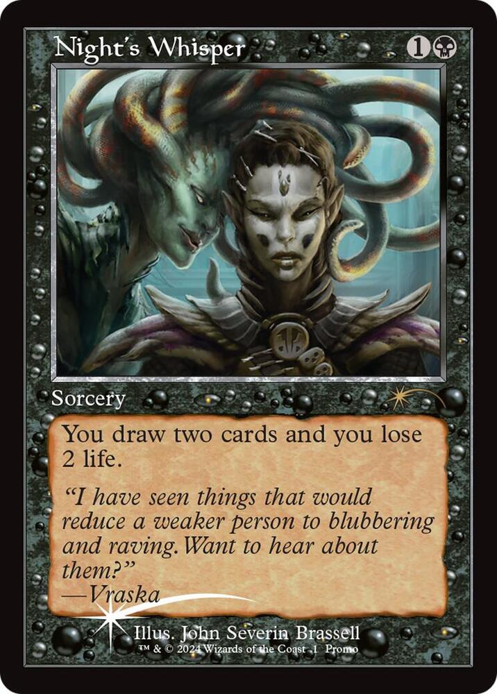 Night's Whisper (Retro Frame) [Open House Promos] 1