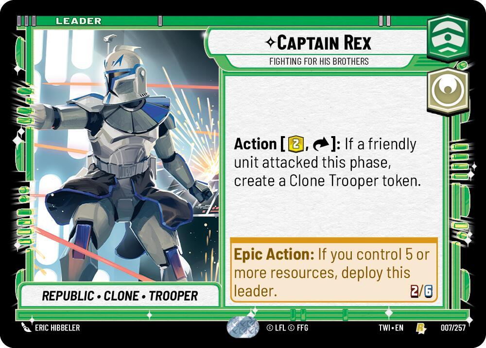 Captain Rex - Fighting For His Brothers [Twilight of the Republic] 007/257