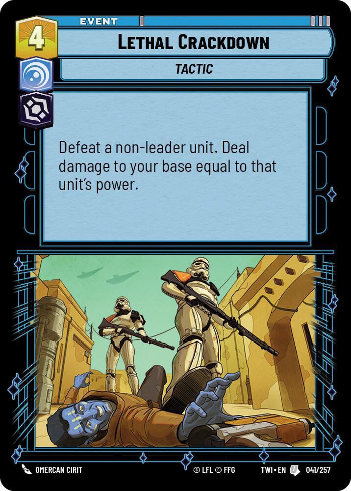 Lethal Crackdown [Twilight of the Republic] 041/257