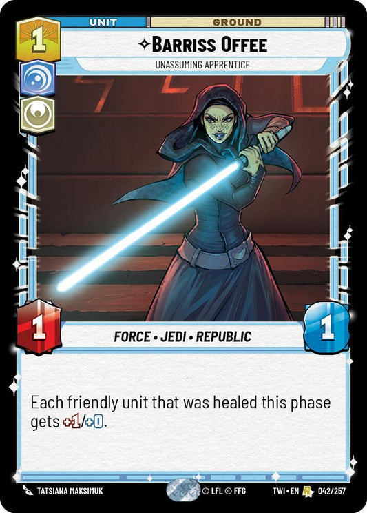 Barriss Offee - Unassuming Apprentice [Twilight of the Republic] 042/257