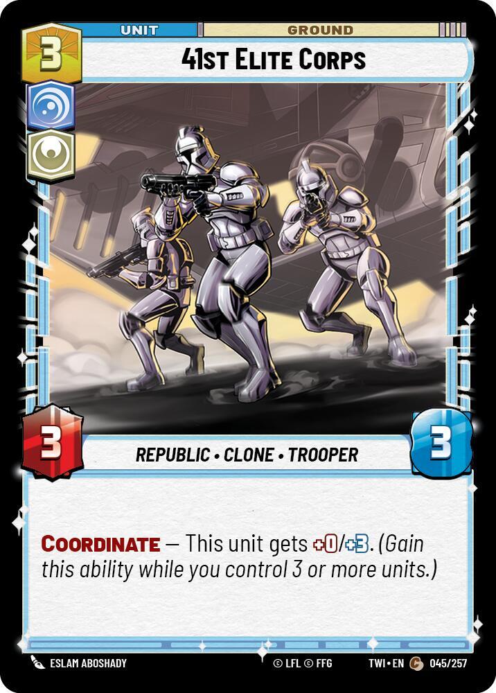 41st Elite Corps [Twilight of the Republic] 045/257