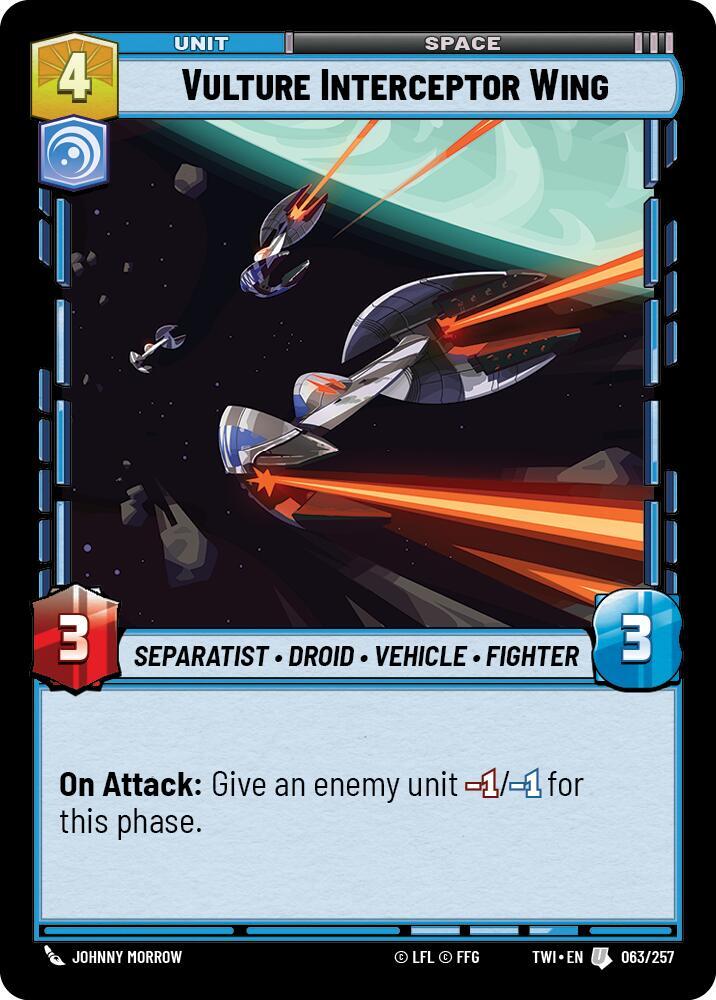 Vulture Interceptor Wing [Twilight of the Republic] 063/257