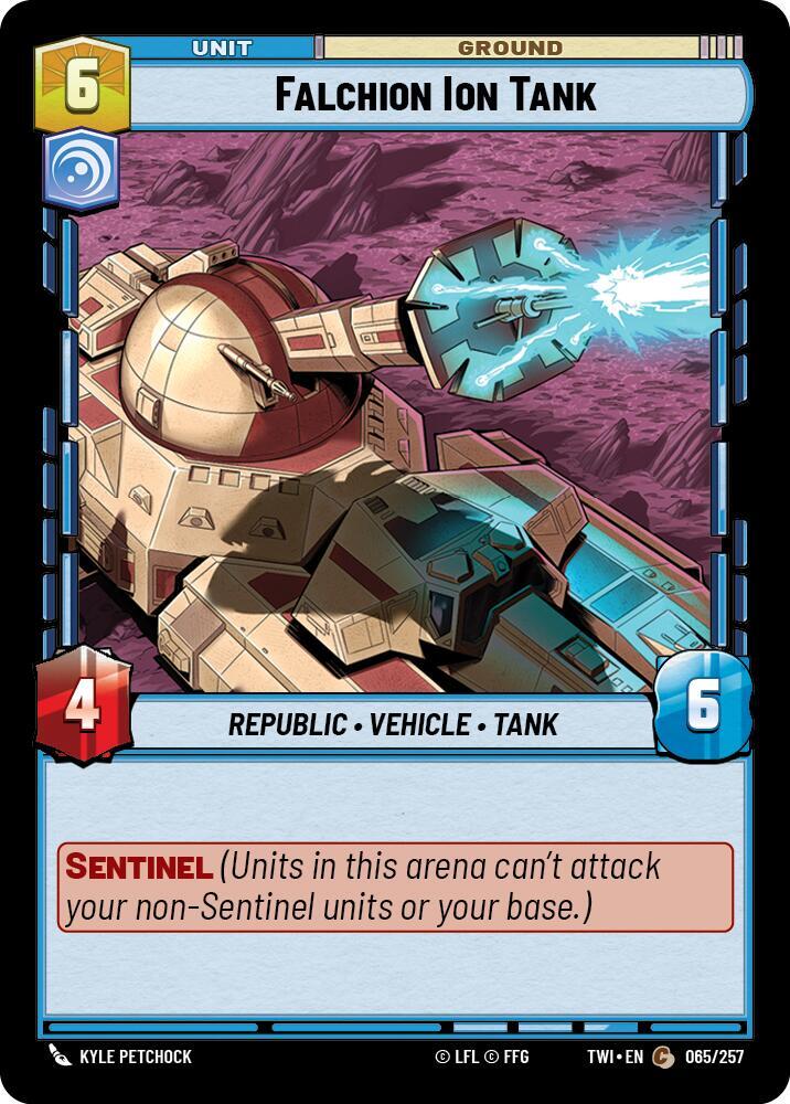 Falchion Ion Tank [Twilight of the Republic] 065/257