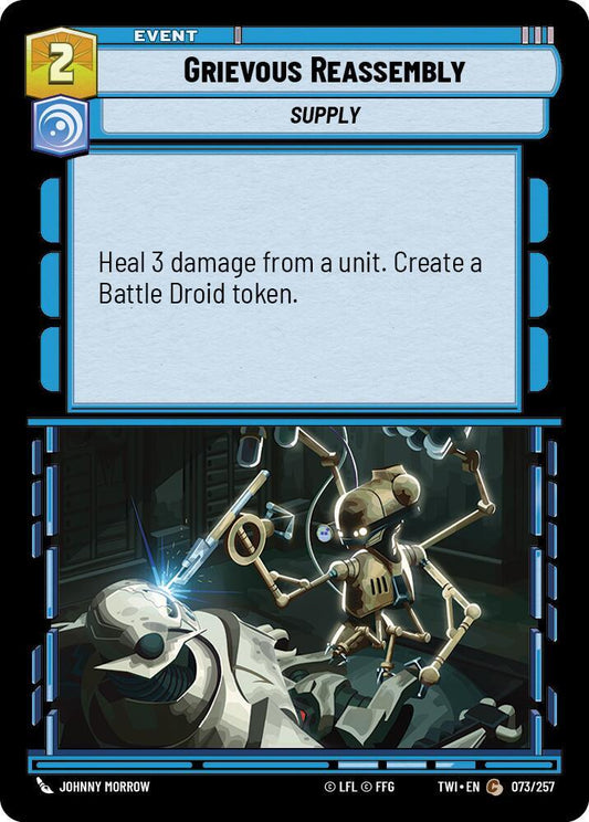 Grievous Reassembly [Twilight of the Republic] 073/257