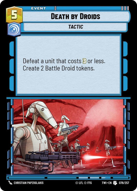 Death by Droids [Twilight of the Republic] 076/257